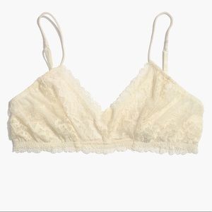 Madewell Ivory Bralette